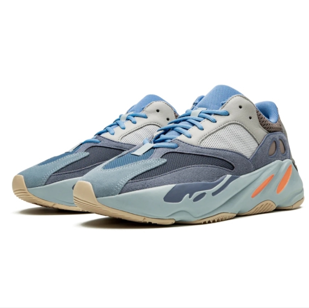 Yeezy Boost 700 Carbon Blue Adidas Size 7.5 - Picture 5 of 12